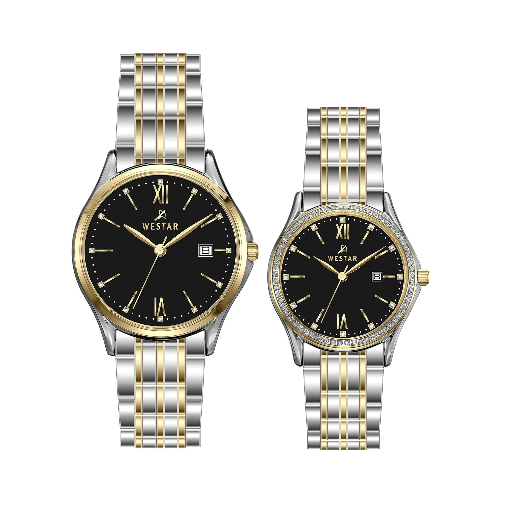 Westar Couple Watch 50260CBN103 & 40260CBN103