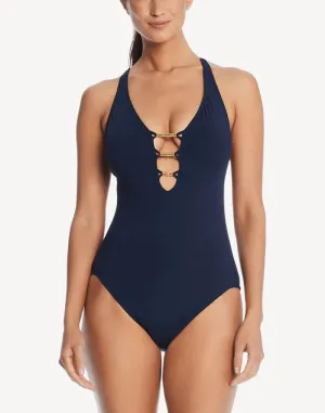 What's New Pussycat Lace Down One Piece