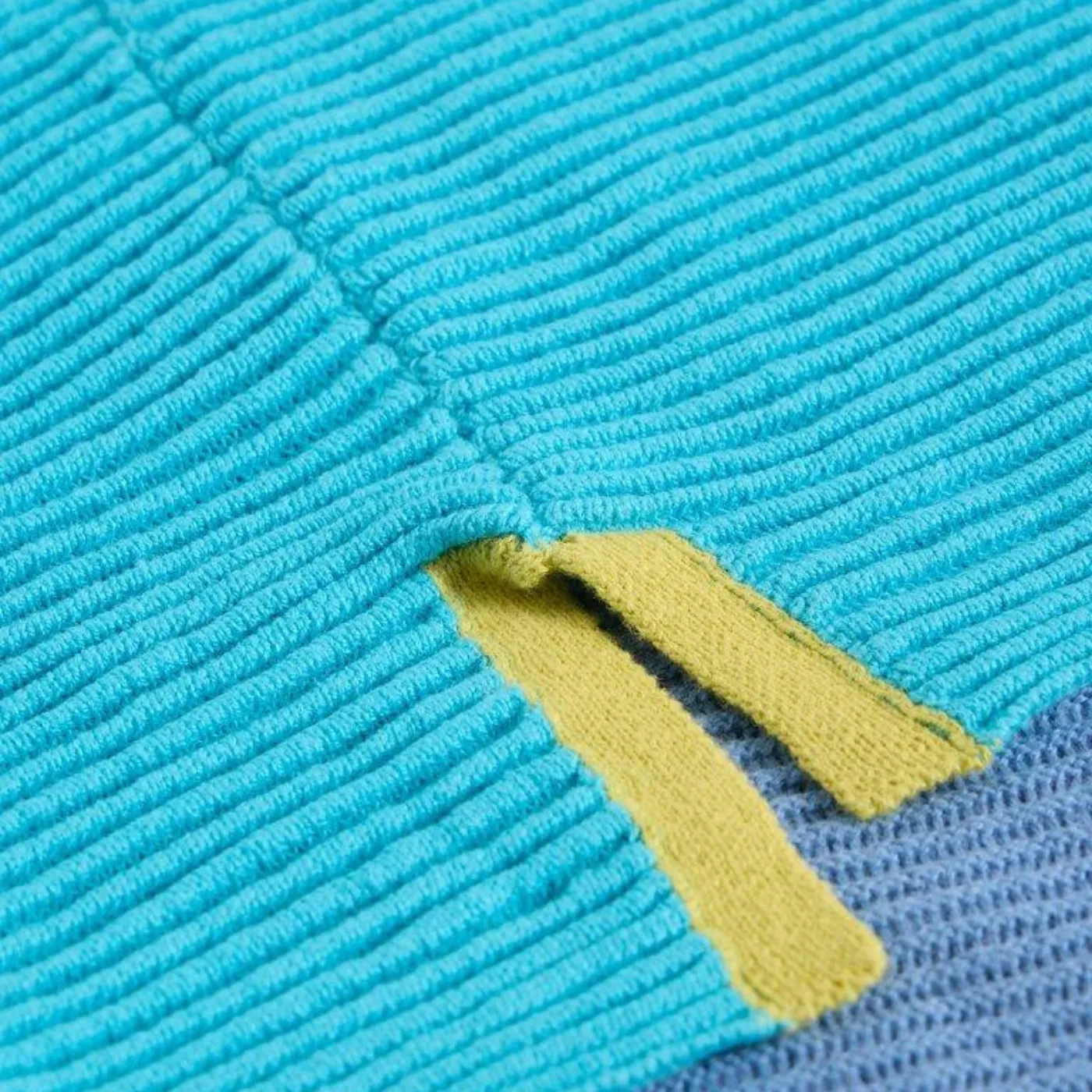 White Stuff Jana Bright Blue Abstract Jumper