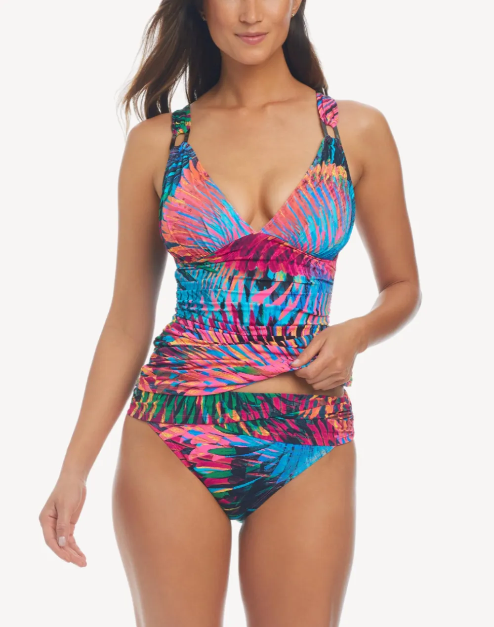 Wild Thing Molded Cup Tankini Top
