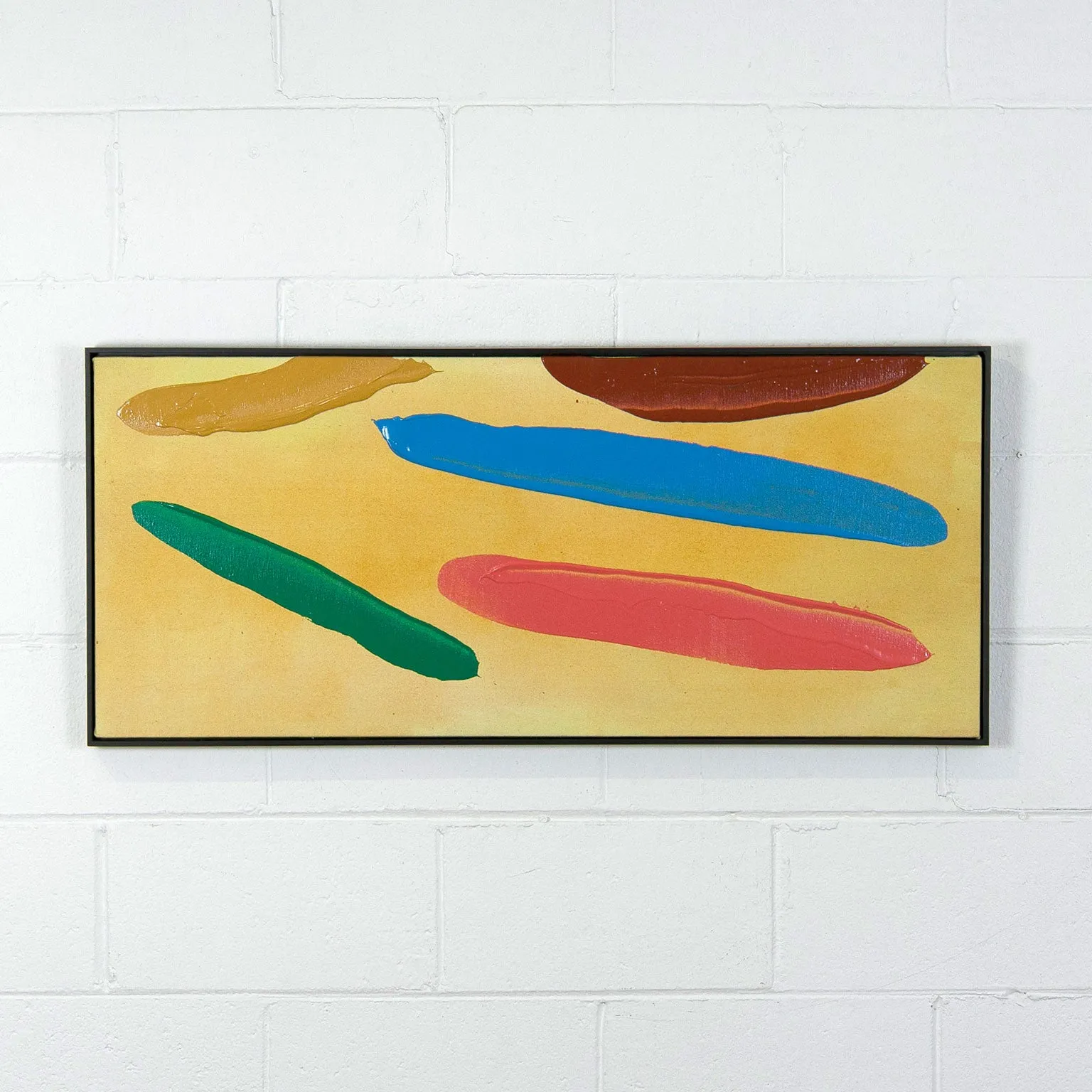 WILLIAM PEREHUDOFF "YELLOW ZONE" 1984