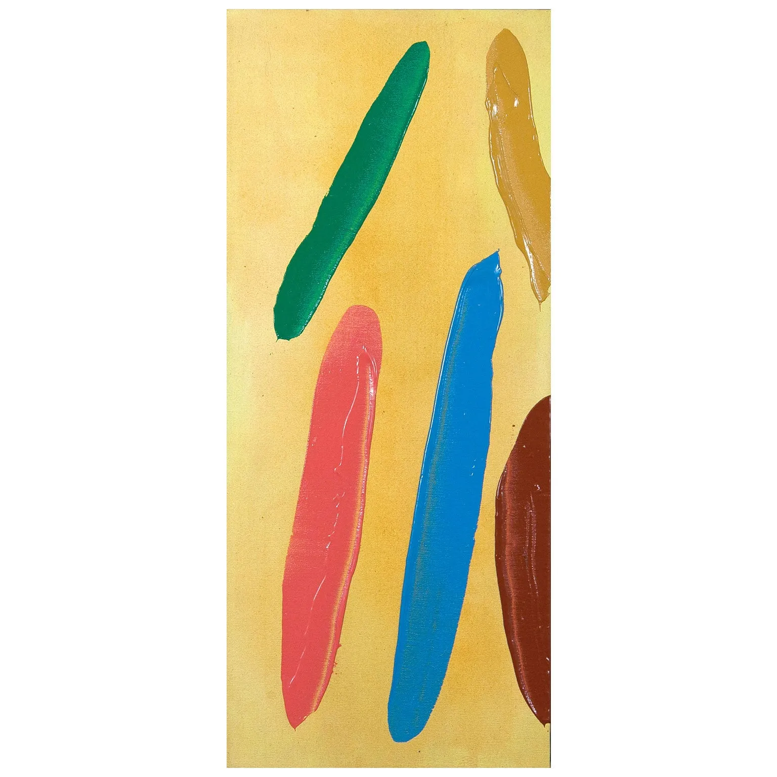 WILLIAM PEREHUDOFF "YELLOW ZONE" 1984