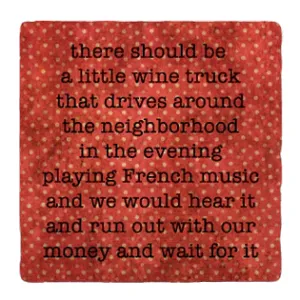 Wine Truck Coaster