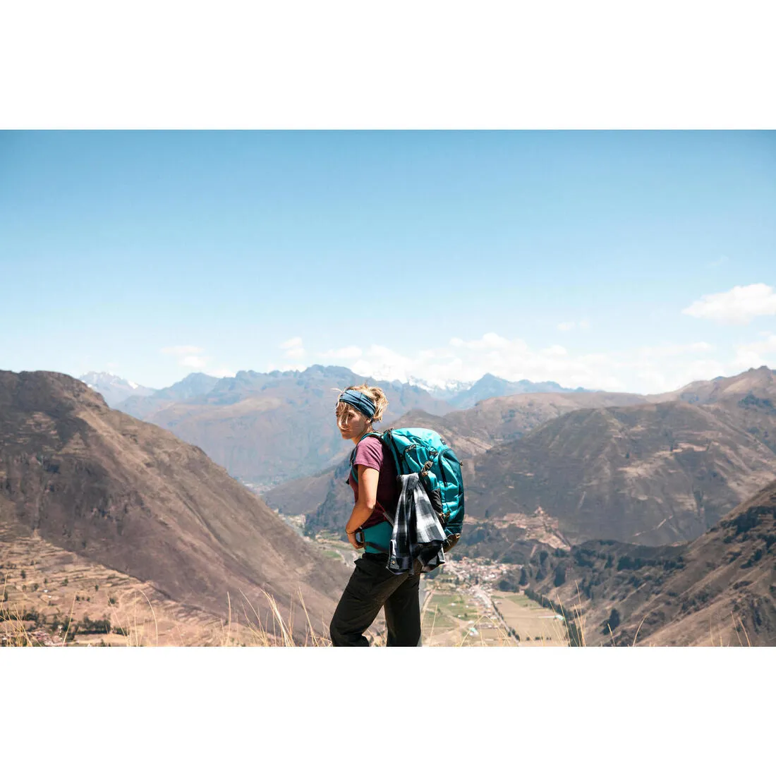 Women’s travel backpack 50L - Travel 500
