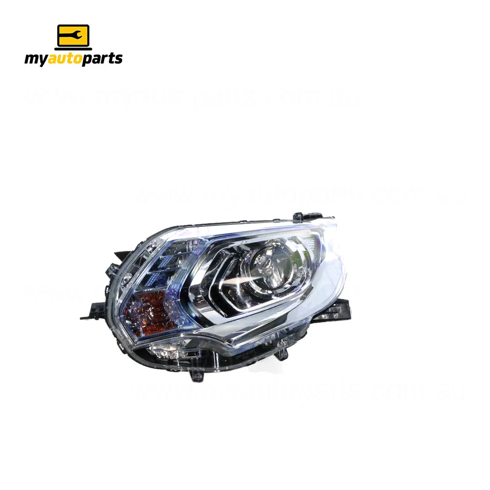 Xenon Head Lamp Passenger Side Genuine suits Mitsubishi Triton MQ GLS/Exceed 1/2015 to 10/2016