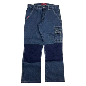 Y2K B-Functional Baggy Double Knee Jeans