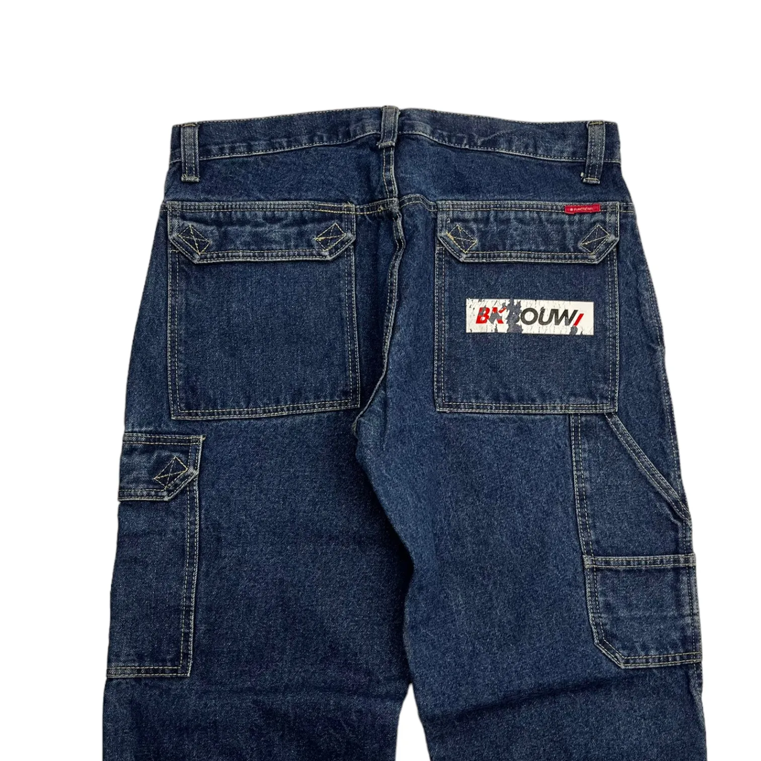 Y2K B-Functional Baggy Double Knee Jeans