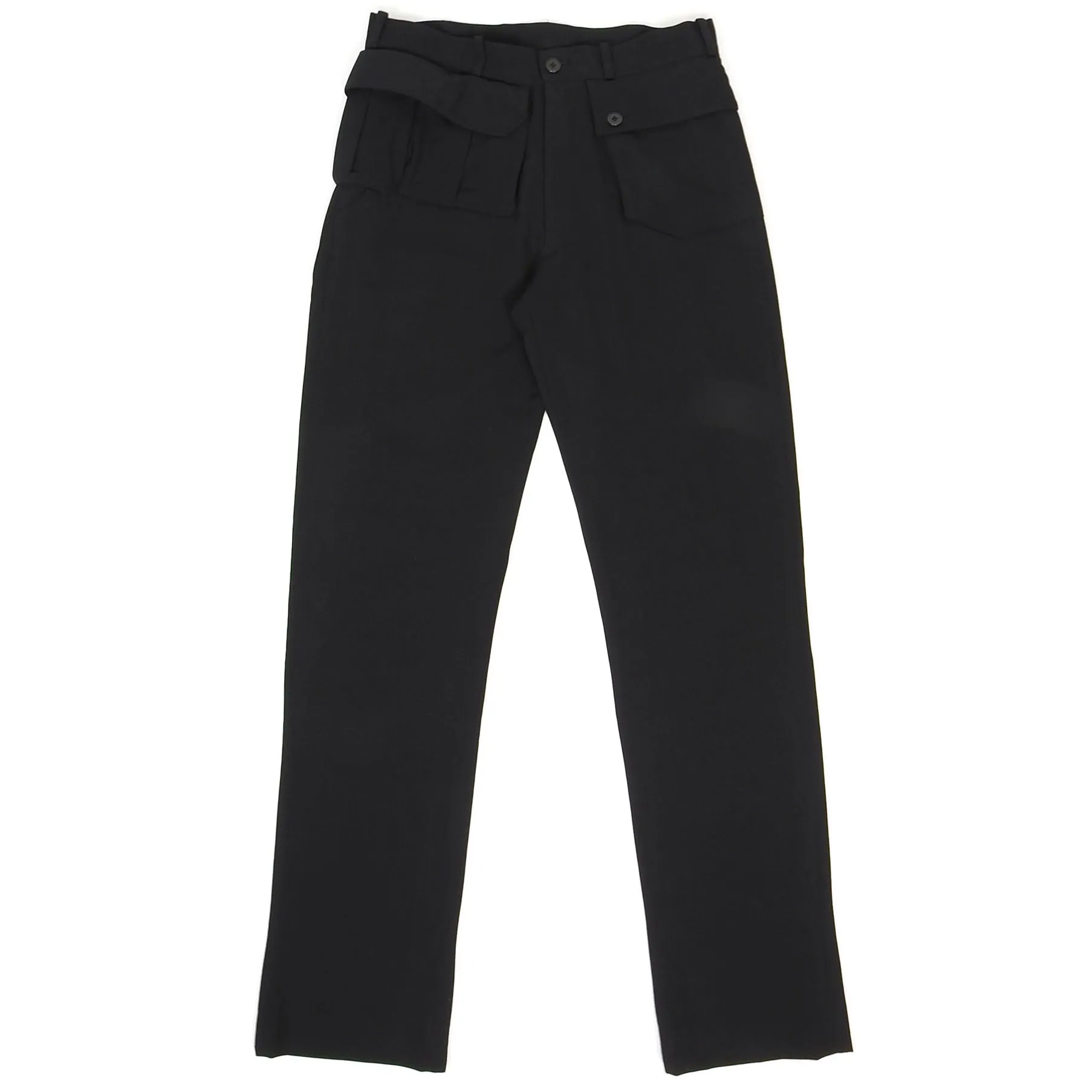 Yohji Yamamoto Black Multi Pocket Pants Size 2