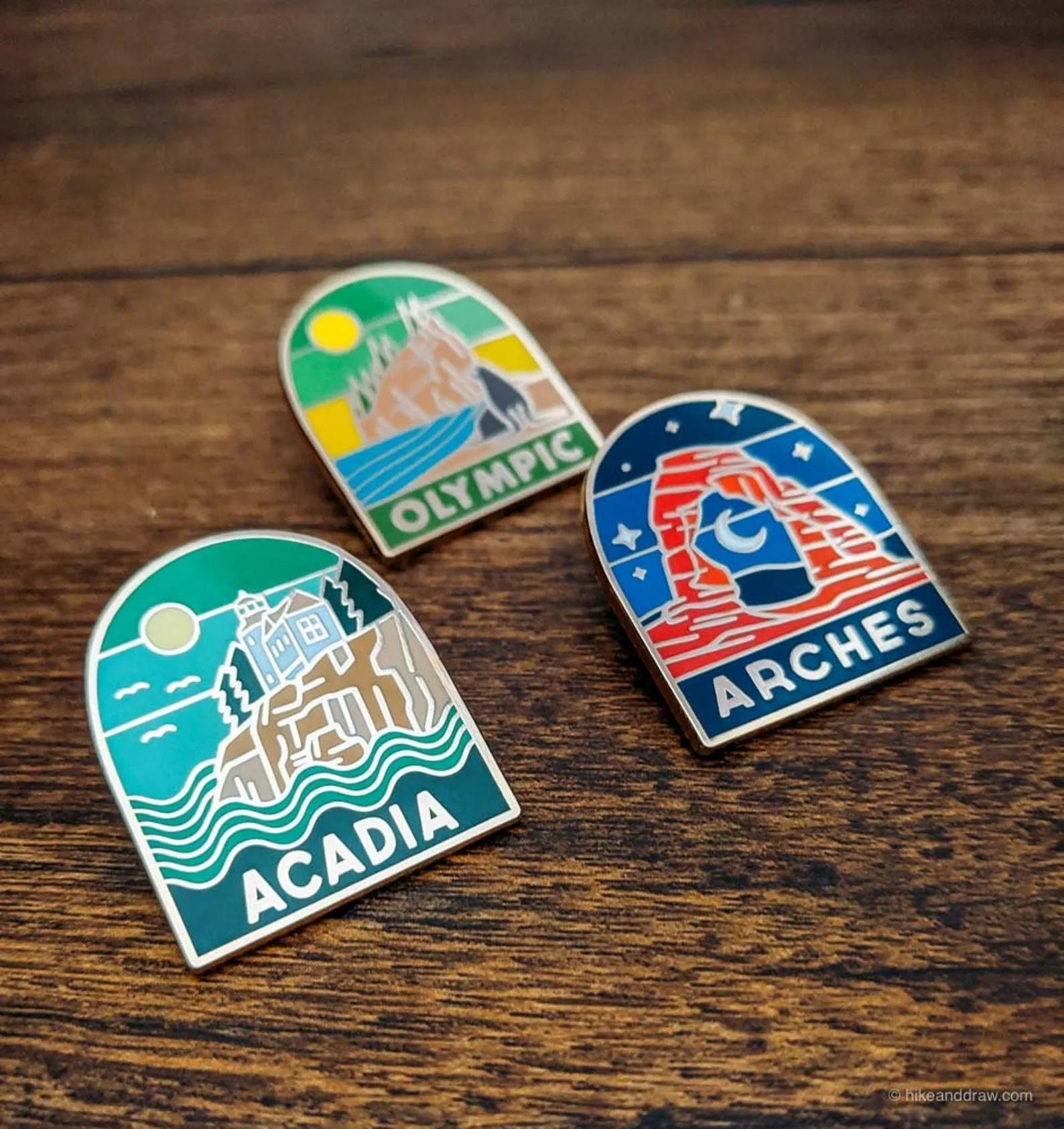 Yosemite National Park Enamel Pin
