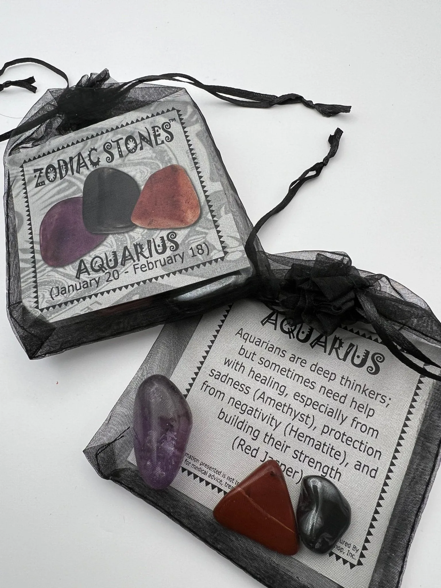 Zodiac Stones Bag