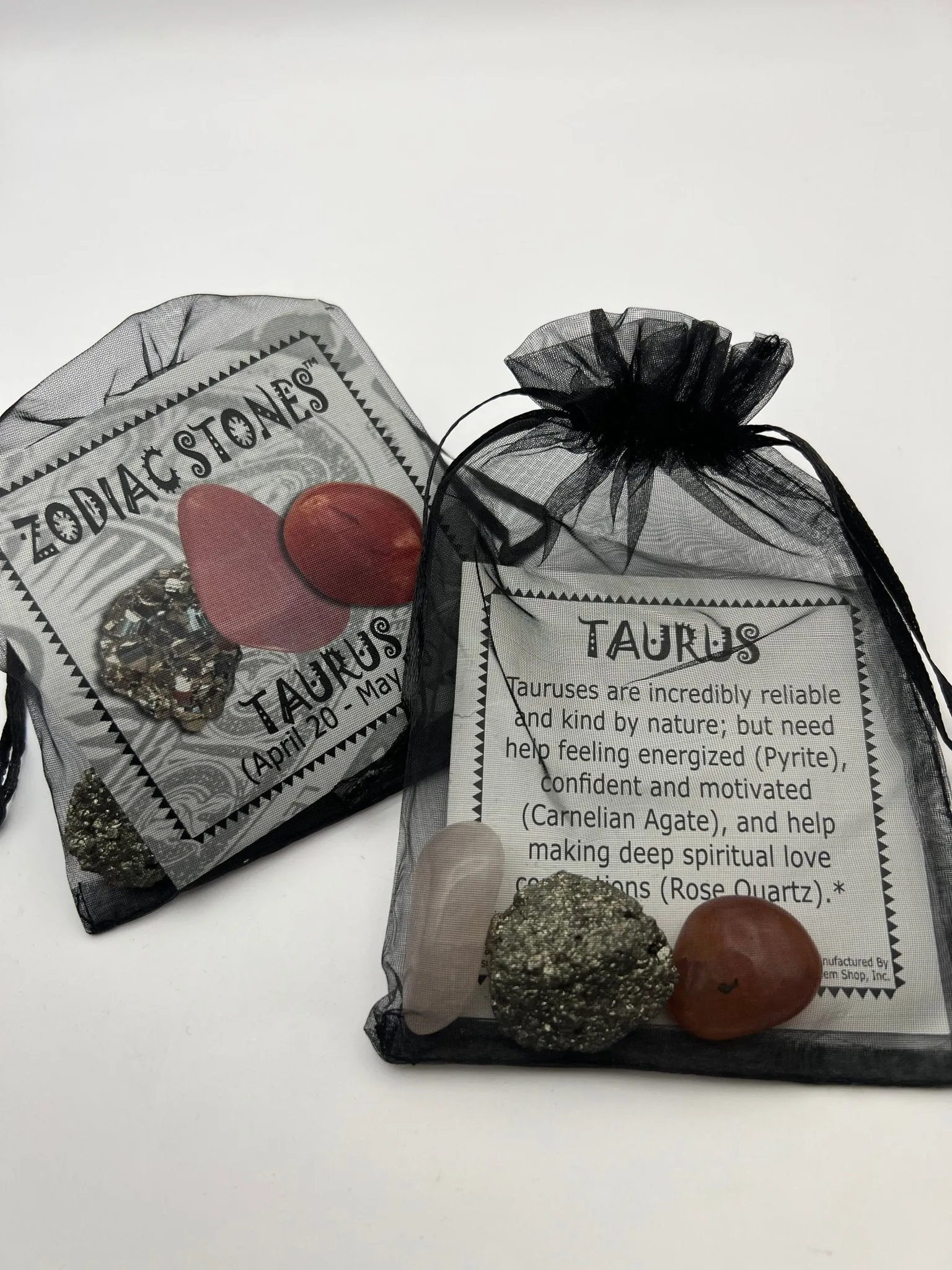 Zodiac Stones Bag
