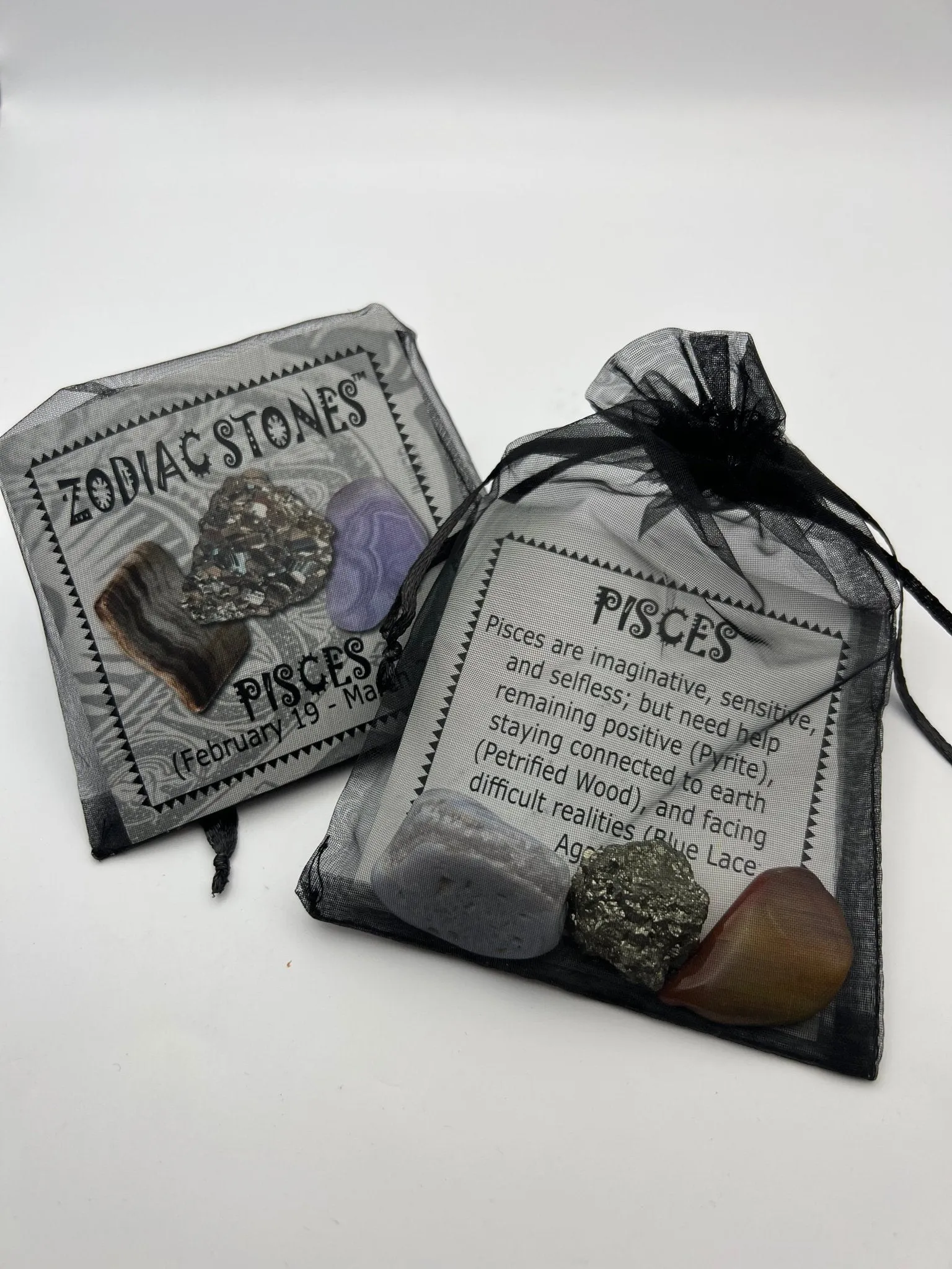 Zodiac Stones Bag
