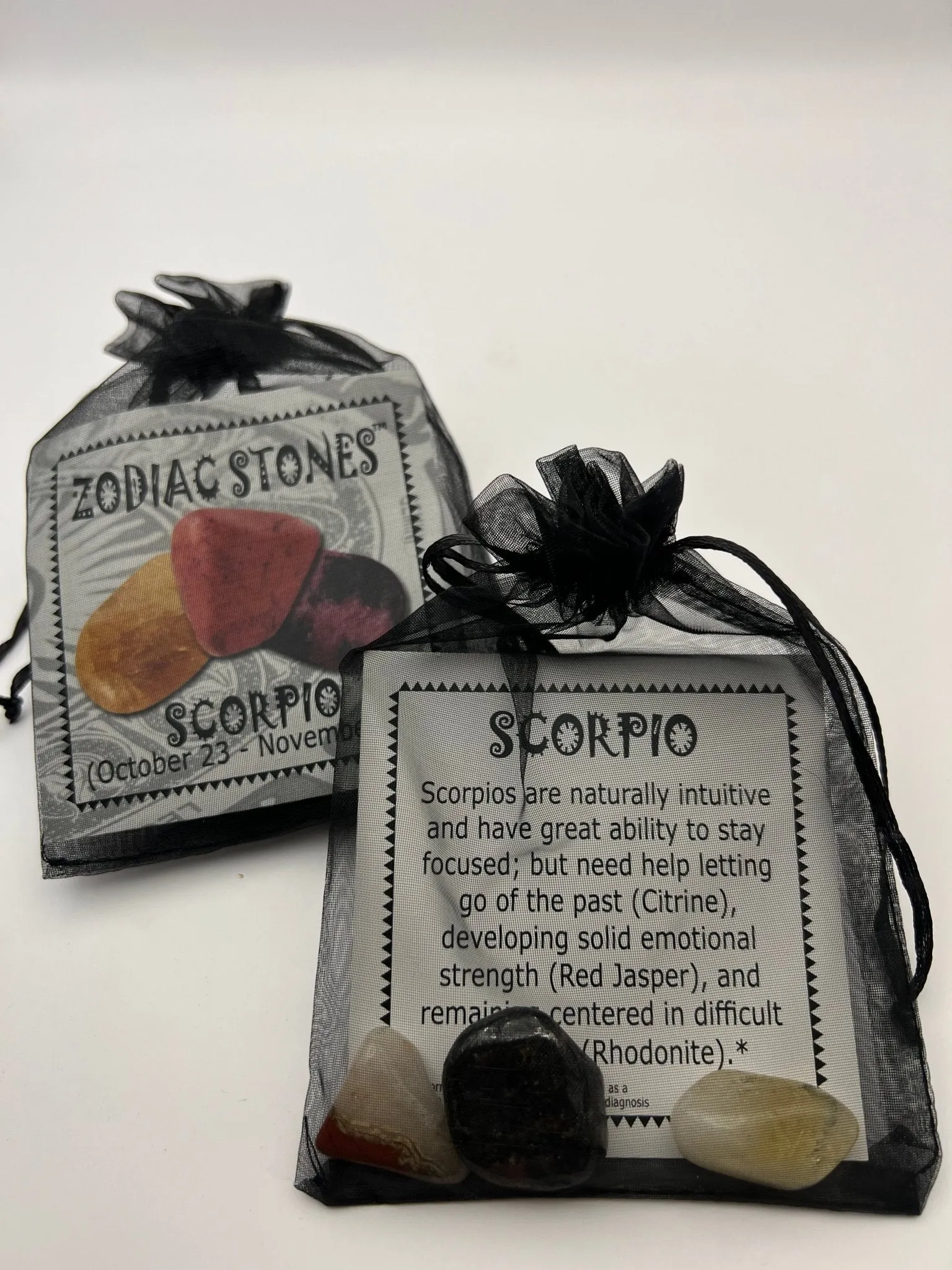 Zodiac Stones Bag