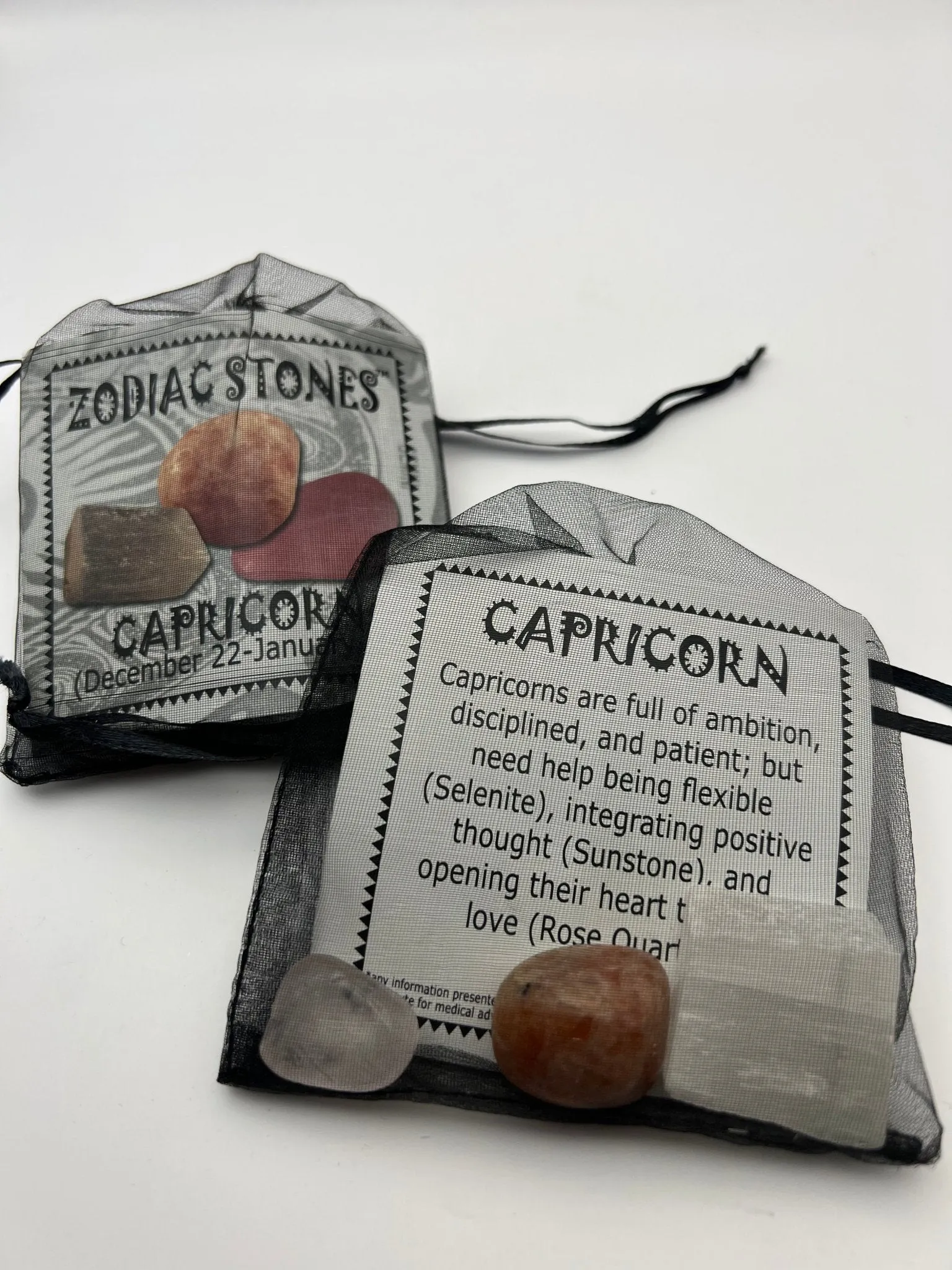 Zodiac Stones Bag